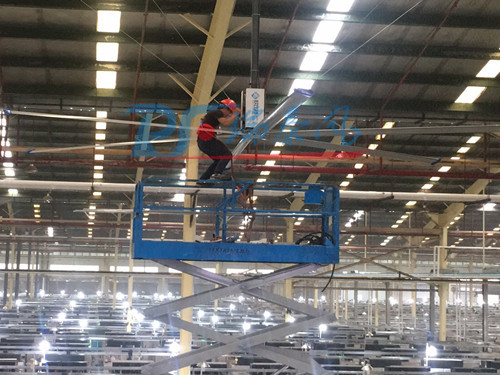 為什么高大型廠房更適合安裝大型工業(yè)吊扇？瑞泰風(fēng)環(huán)?？照{(diào),冷風(fēng)機(jī)