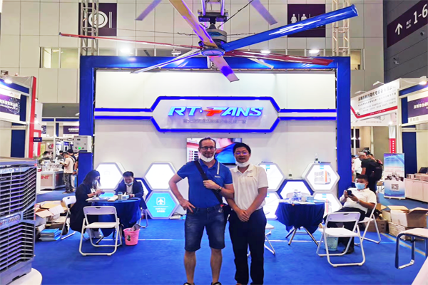 降溫通風設(shè)備品牌廠家瑞泰風參展現(xiàn)場實拍