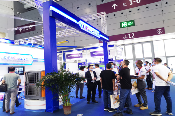 降溫通風設(shè)備品牌廠家瑞泰風參展現(xiàn)場實拍